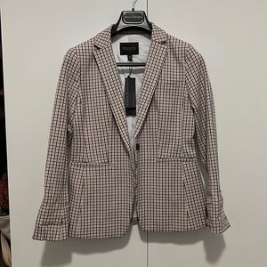 Banana Republic petite 0P new plaid blazer